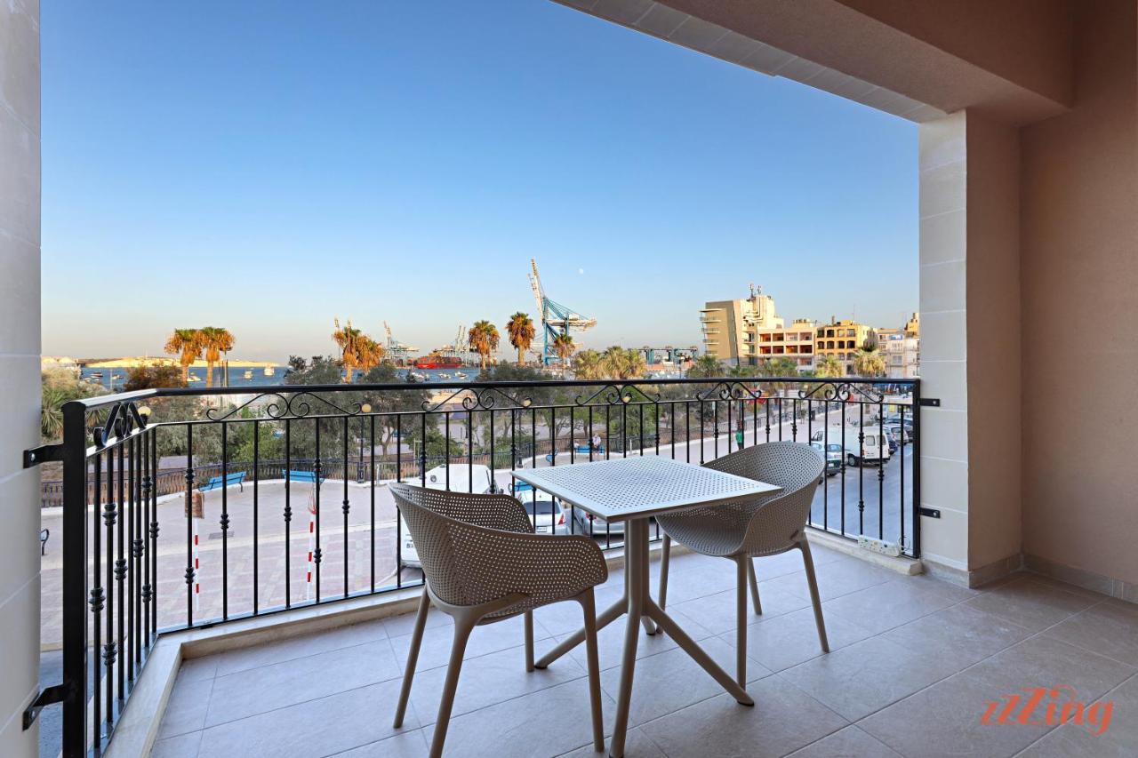 Gem Beachfront Apt With Amazing Bay And Sea Views Birzebbuga Exterior photo